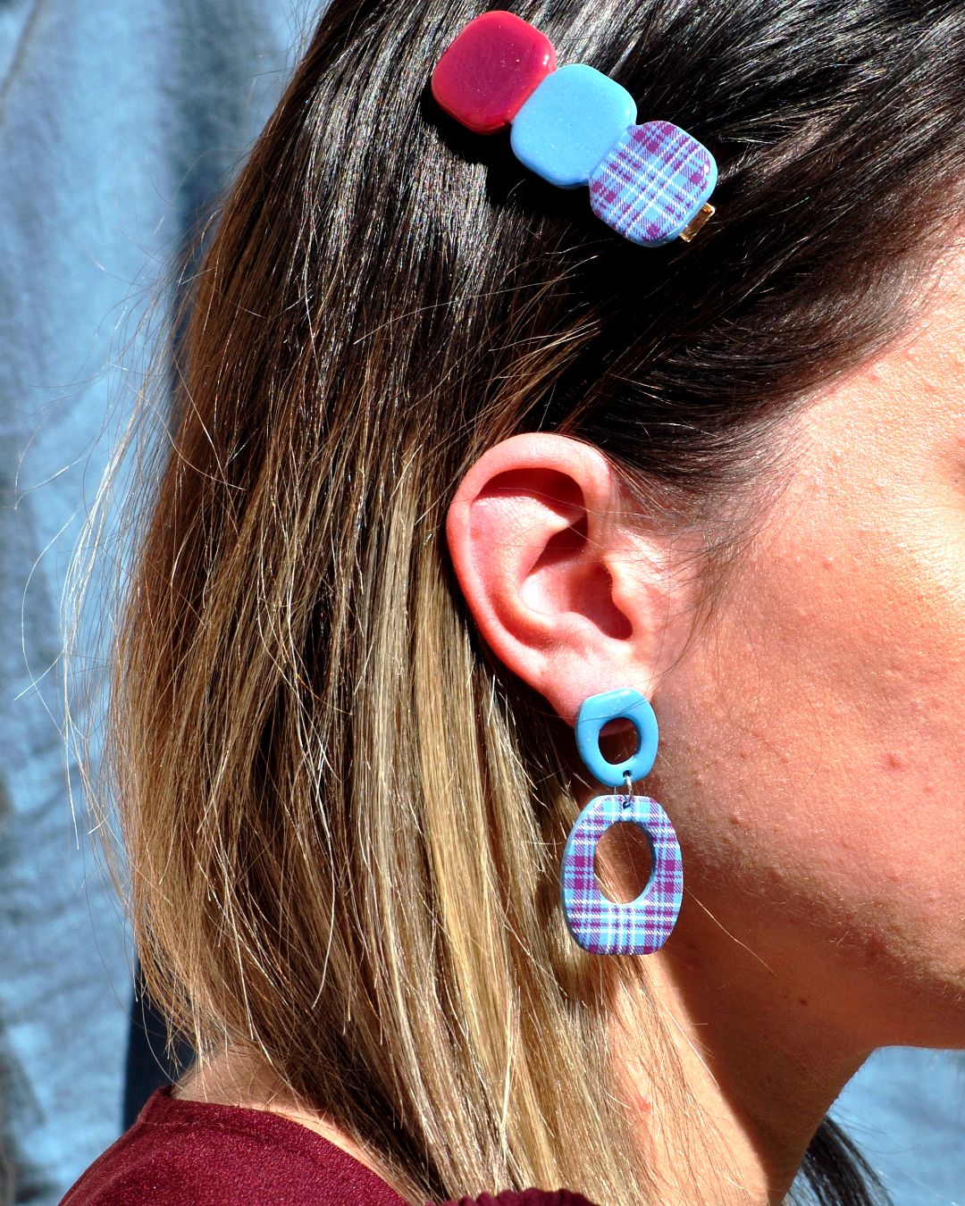 Barrette portée.