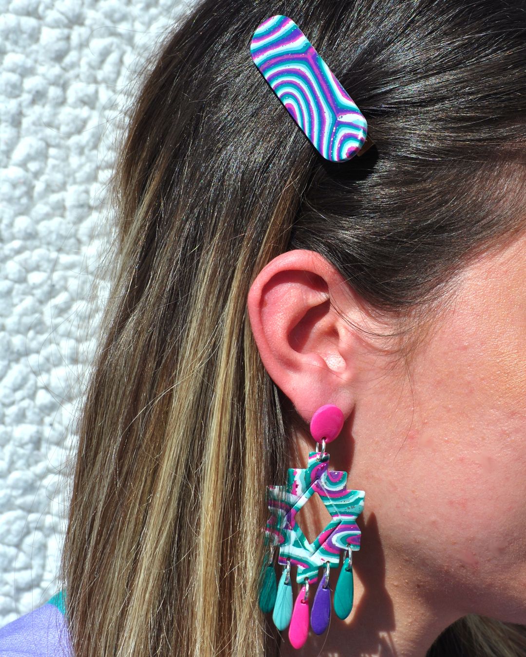 Barrette portée.