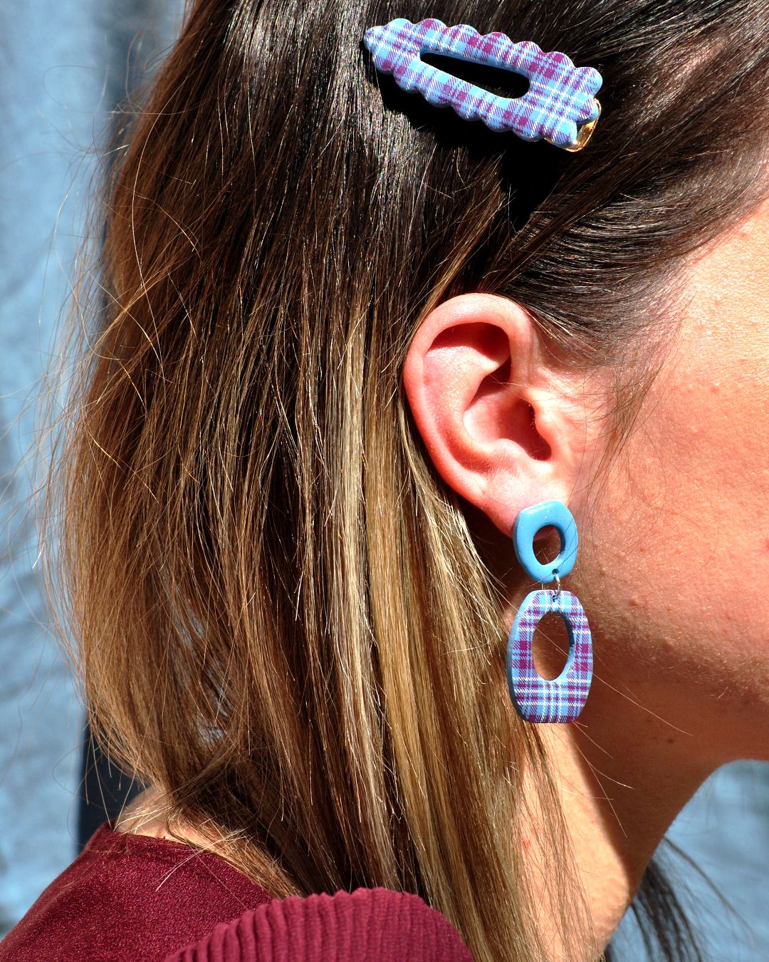 Barrette portée.
