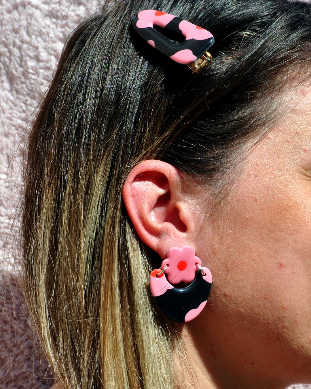 Barrette portée.