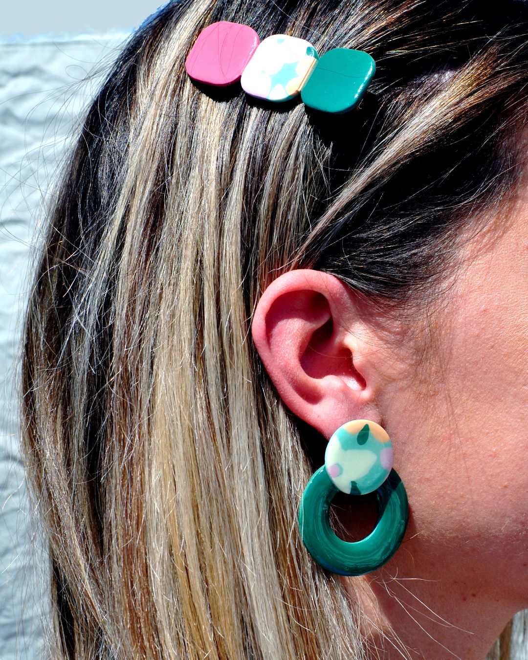 Barrette portée.